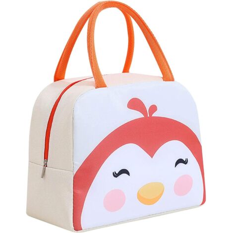 Sac à lunch dessin animé (beige),