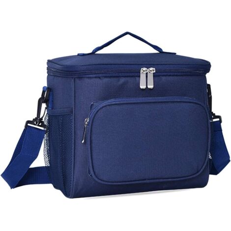 Sac à lunch isotherme pliable (Bleu marine)