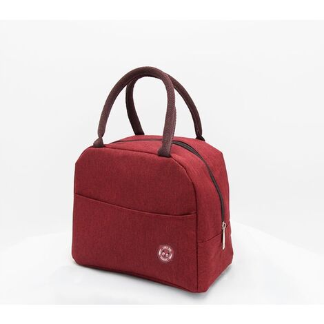 Sac à lunch, sac à lunch isolé Sac fourre-tout réutilisable Boîte à lunch, convient aux garçons, s et enfants, équipé d'un sac de rangement pour couverts, d'un sac isotherme, idéal pour le travail, l'