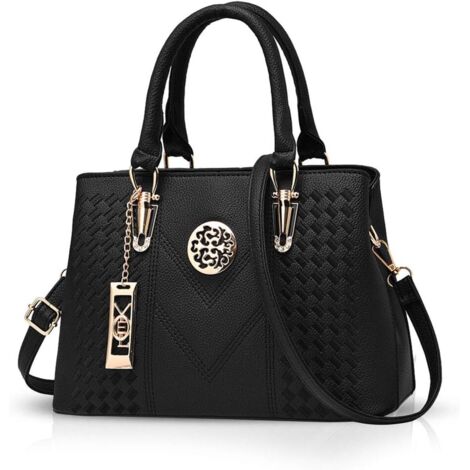 Sac à main classique pour dames (noir),