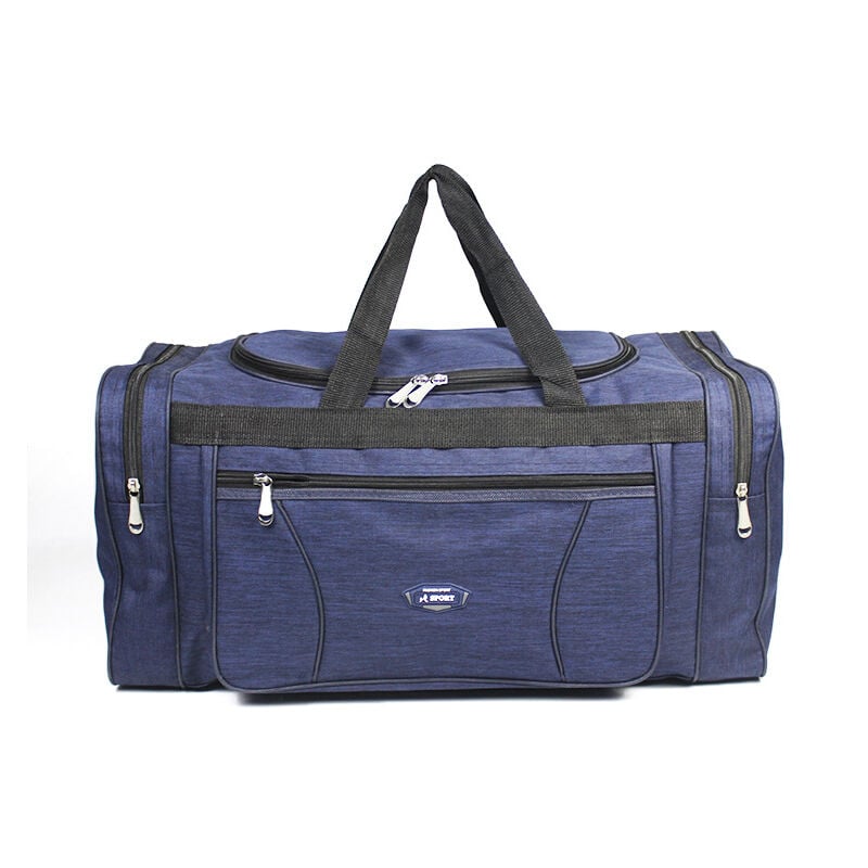 Sac à main de voyage Ryggsäck bleu Oxford Valises imperméables pour hommes Bagages à main Big Trave
