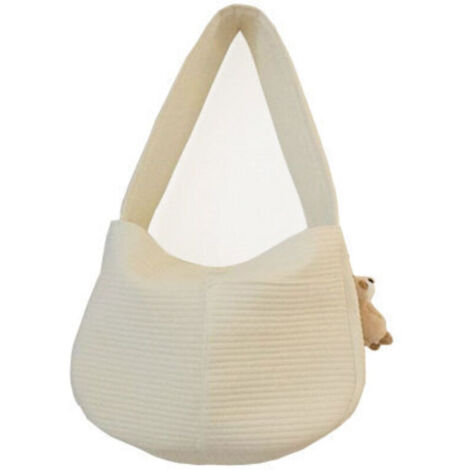 Sac à main en toile pour voyage en plein air, bandoulière simple, confortable, respirant, pour chien, chiot, chaton, chat