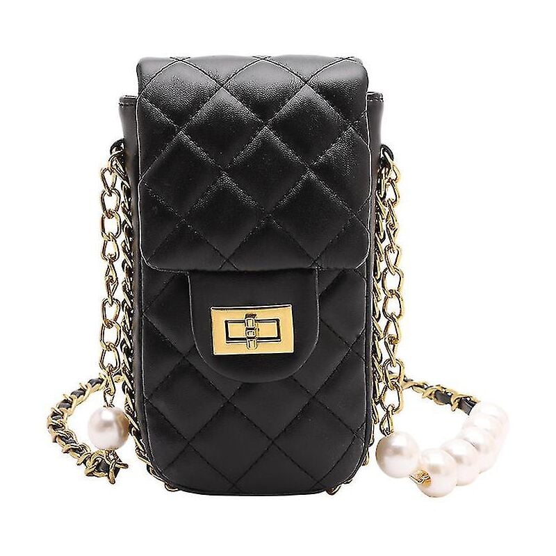 Sac à main Ph, sac s Cell Ph, sac à bandoulière matelassé avec chaîne s pour femmes et filles