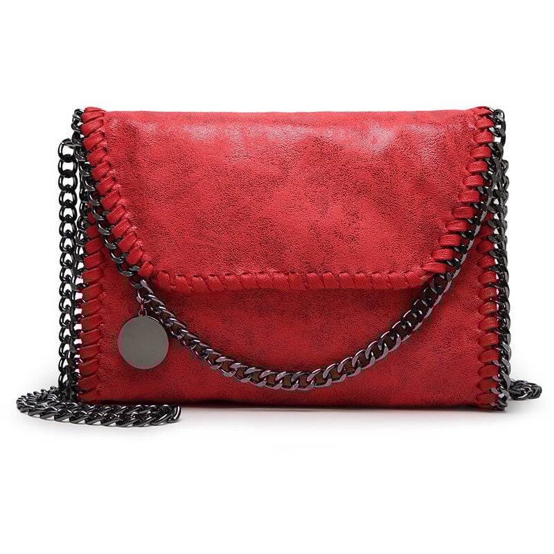 Sac à main rétro simple et tendance pour femme, portefeuille, téléphone portable, sac de courses, bandoulière en cuir pu