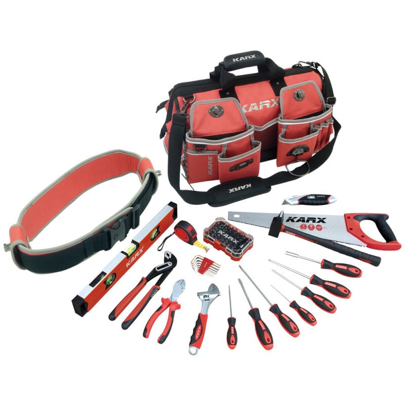 Karx - Sac à outils 67 pièces