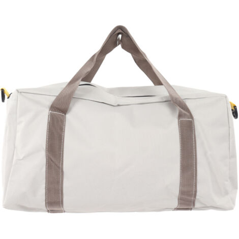 Sac à outils à large bouche, étanche, haute capacité de charge, rangement du matériel, étui en toile, sac à main gris 18 pouces