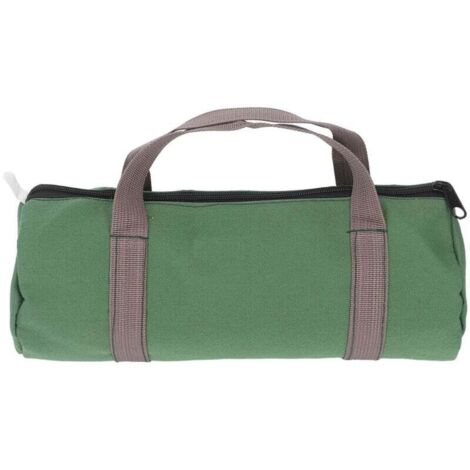 Sac à outils à large bouche, grande capacité, sac à main étanche en toile pour clé et tournevis 305x145mm/12,01x5,71 pouces