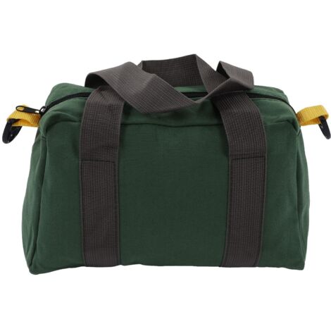 Sac à Outils à Large Bouche, Sac de Rangement D'Outils étanche, Sac à Outils en Toile, Sac à Main de Rangement de Grande capacité pour les Techniciens (12 pouces)