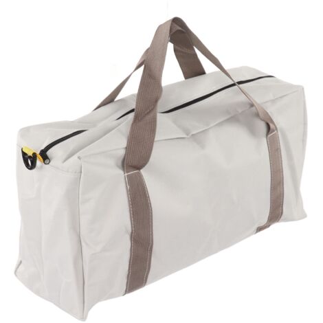 Sac à outils à large ouverture, sac de rangement portable pratique pour outils de quincaillerie de plomberie clés tournevis pinces 20 pouces