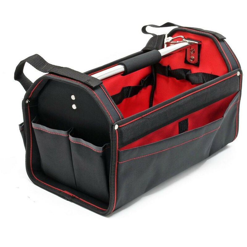 Wiltec - Promo sac a outils bandouliere reglable poignees porte-outils