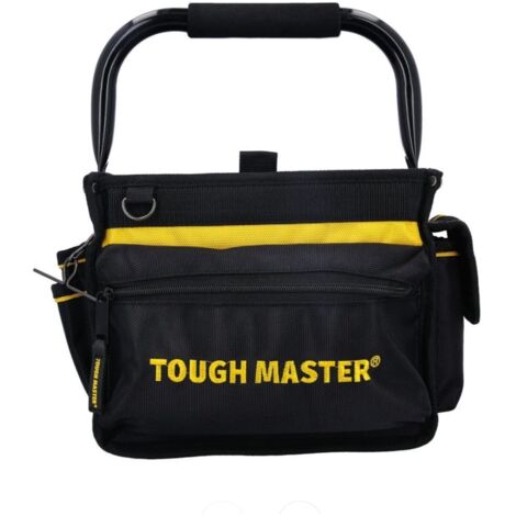 SAC À OUTILS DE 10 POUCES FOURRE-TOUT OUVERT POUR TECHNICIENS ORGANISATEUR D'OUTILS AMOVIBLE MULTI-POCHES POCHE POUR PERCEUSE PO