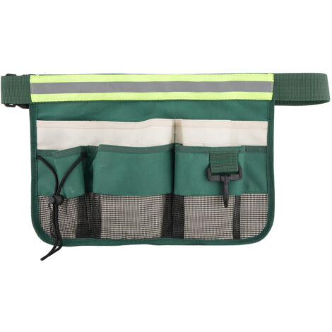 Sac à outils de jardin, ceinture, tablier à outils avec poches, sac fourre-tout en tissu Oxford 600D pour kit de jardinage, organisateur pour la maison, support pour kit d'outils de jardinage