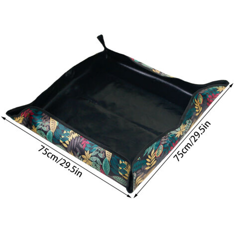Sac à outils de jardinage et tapis de rempotage — Nylon imprimé avec sangles (75 x 75 cm)