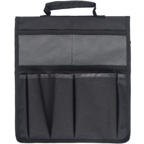 Sac à outils de jardinage, sac de rangement et d'organisation de jardinage, sac à outils de jardinage noir extérieur