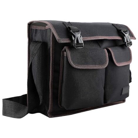 Sac à outils d'électricien, en tissu Oxford épais, pour électricien, plombier et réparateur de câbles.