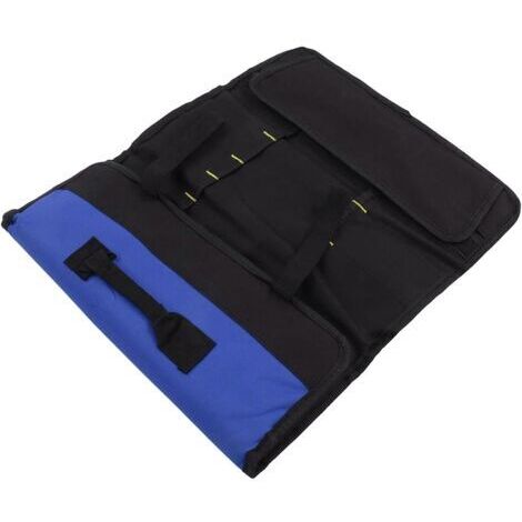 Sac à Outils Enroulable Sac à Outils à roulettes clé Multifonctionnelle Pochette Enroulable en Tissu Oxford épais Résistant à l'usure étanche Pochette Enroulable pour