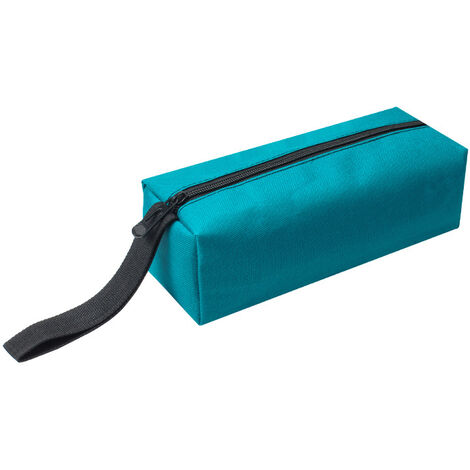 Sac à outils, sac de rangement, sac de bâche à fermeture éclair pratique (bleu)