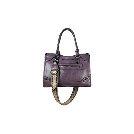 Sac à outils Sac femme en fibre synthétique avec poches extérieures et clous décoratifs 29.51222cm