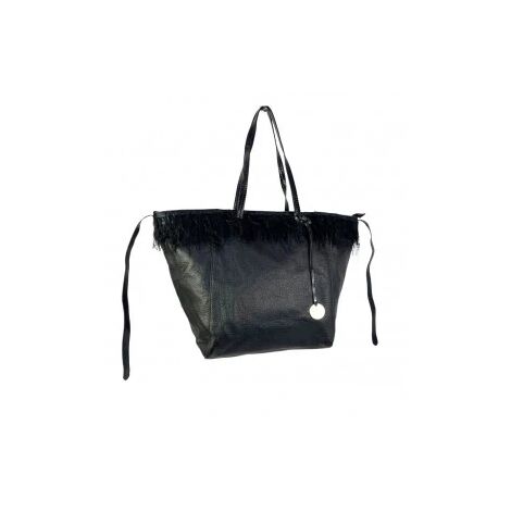 Sac à outils Sac femme en fourrure décorative en cuir synthétique de grande capacité 541737.cm LangRay