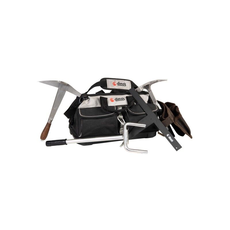 Dimos - Sac à outils spécial ardoisier droitier avec 5 outils 980320