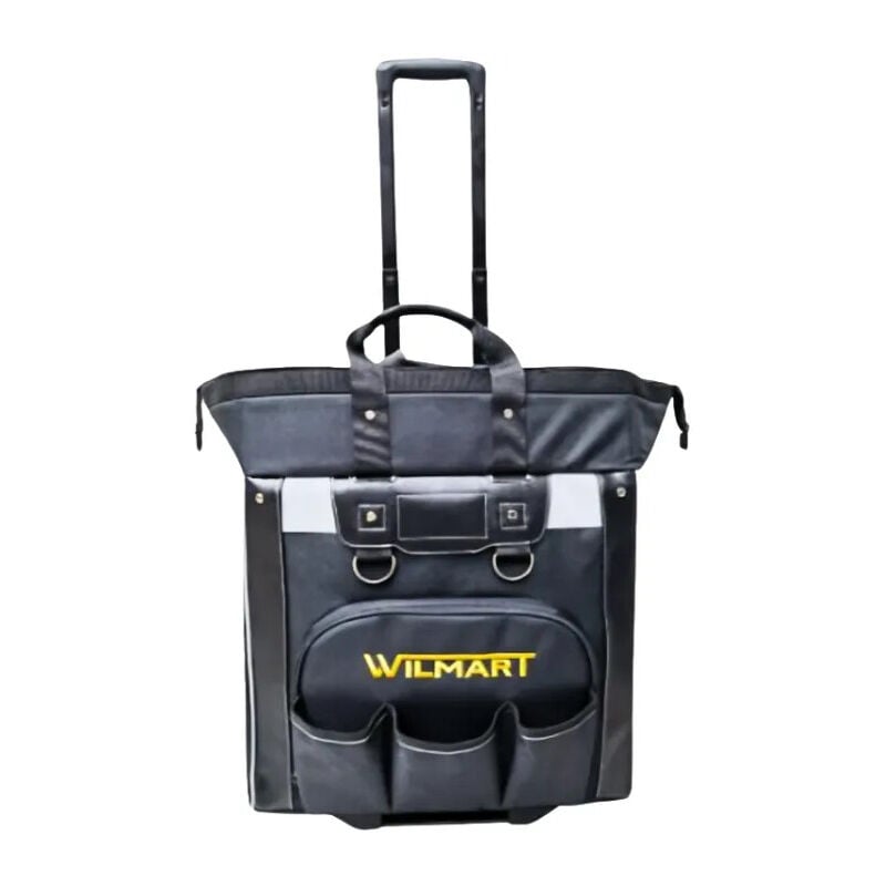 Wilmart - Sac à outils textile à roulettes, 50 l