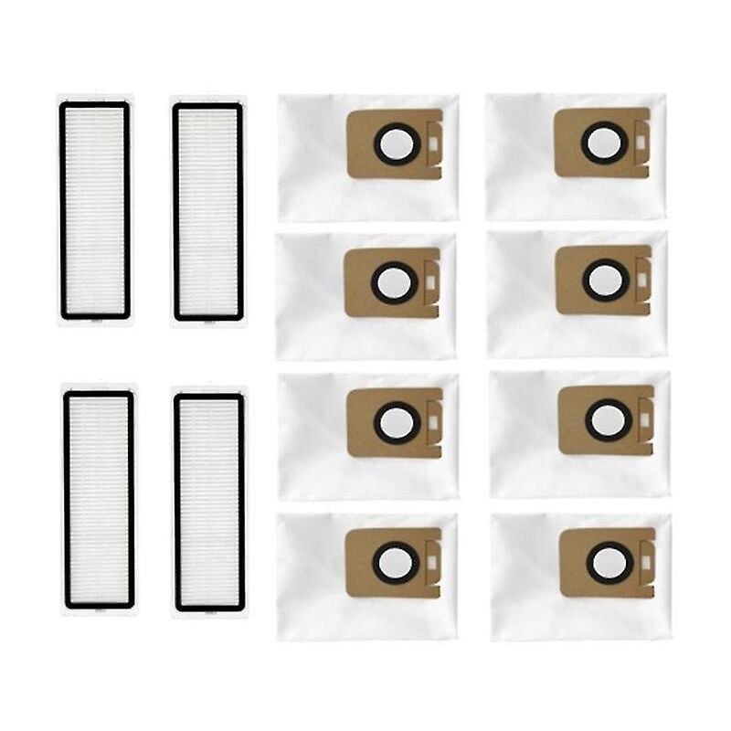 Sac à poussière avec filtre Hepa de remplacement pour aspirateur robot Bot L10 Plus Z10 Pro D10 Plus