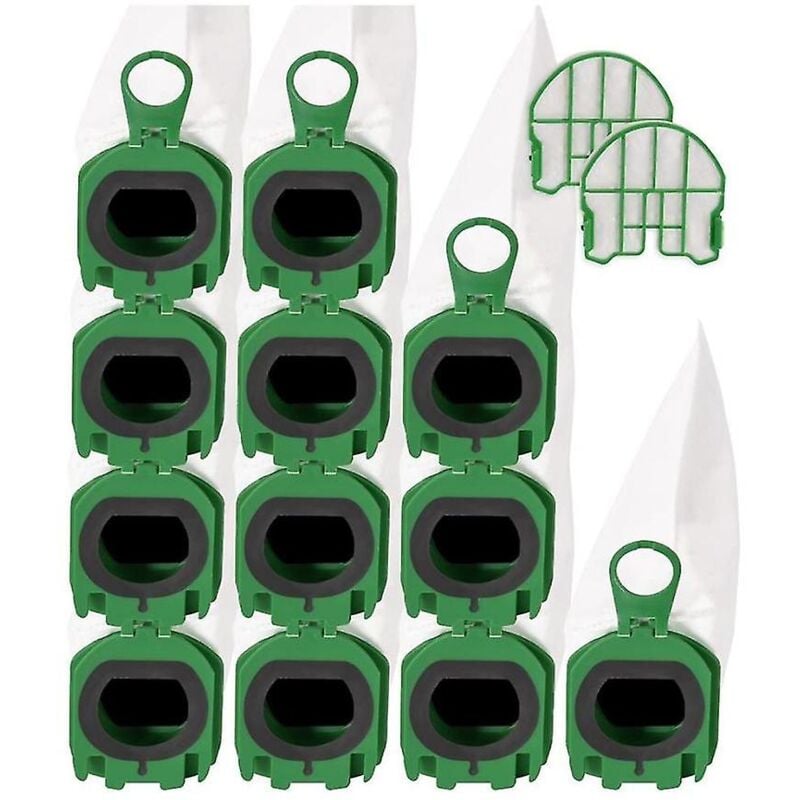 Sac à poussière compatible avec les aspirateurs Vorwerk Kobold Vb100 Fp100 Accessoires pour aspirateurs Sacs d'aspirateur