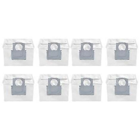 Sac à poussière de rechange pour Q5 Max+/Q5 Pro+/S8 Pro Ultra/S8+/S7 Pro Ultra/S7 MaxV/Max Ultra/+/Max+ (8 pièces)
