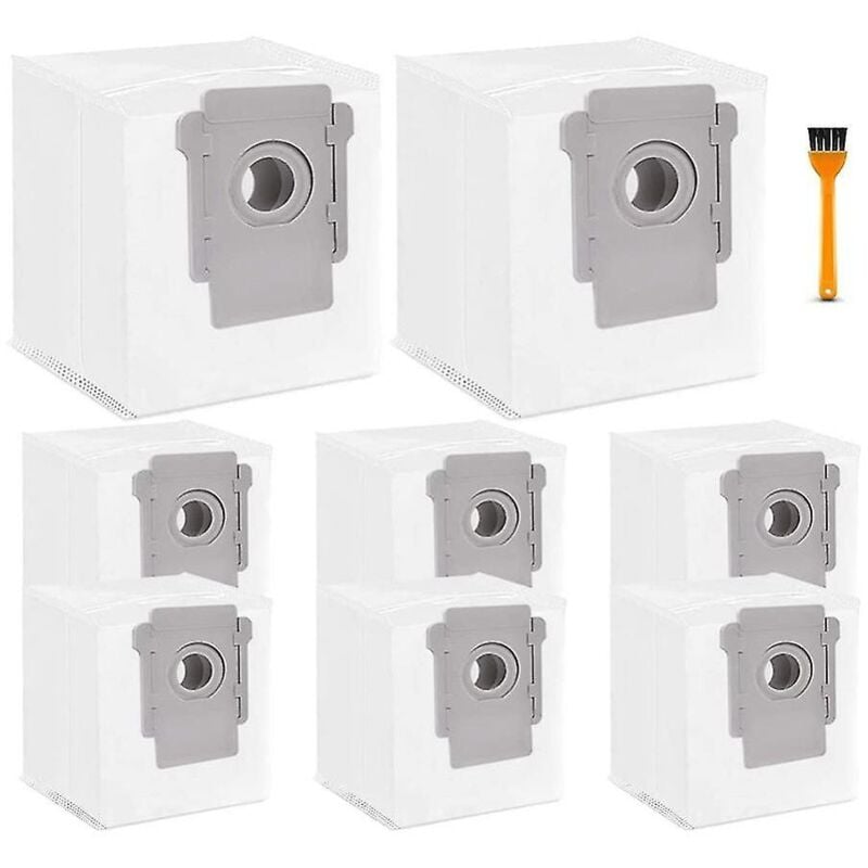 Sac à poussière de remplacement compatible avec les accessoires d'aspirateur robot I7 I7+ E5 E6