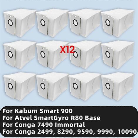 Sac à poussière pour 2499, 7490 Immortal, 8290, 9590, 9990, 10090 / Kabum Smart 900 / Atvel R80 Base-AquaForge
