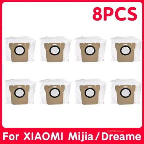 Sac à poussière pour aspirateur Dreame L10s L20 Ultra S10 S10 Pro, pièces détachées pour robot XIAOMI Mijia Omni 1S B101CN B116 X10 + accessoires-AquaForge