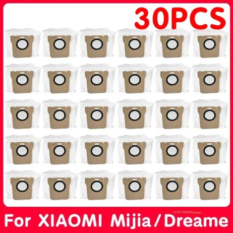 Sac à poussière pour aspirateur Dreame L10s L20 Ultra S10 S10 Pro, pièces détachées pour robot XIAOMI Mijia Omni 1S B101CN B116 X10 + accessoires-AquaForge
