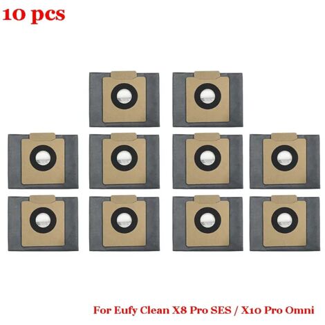 Sac à poussière pour aspirateur robot Eufy Clean X8 X8 Pro SES / X10 X10 Pro Omni - Station de vidage automatique - Pièces détachées et accessoires-AquaForge