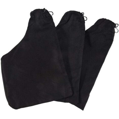 Sac à PoussièRe pour Scie Onglet, Collecteur de Noir avec Fermeture éClair et Support MéTallique, Pour Onglet Modèle 255 3 PièCes