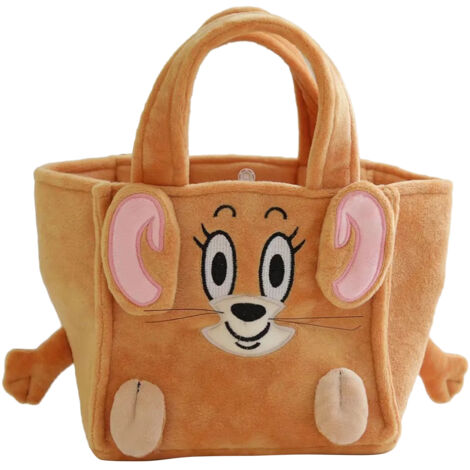 Sac à repas portable pour enfants, boîte à goûter ludique en forme de souris douce, sac de stockage école maternelle et primaire