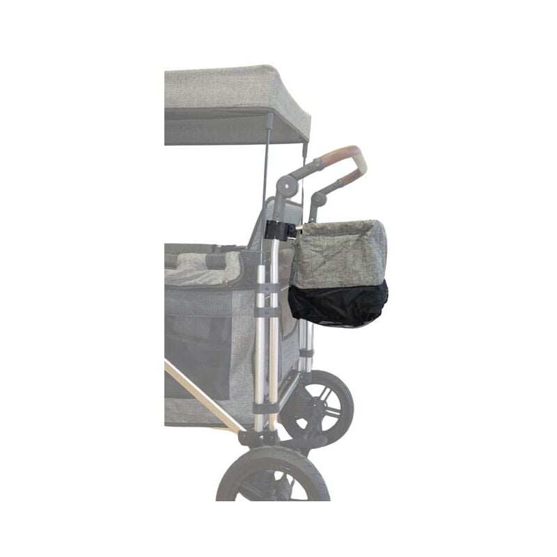 Fuxtec - Sac arrière gris premium chariot Family Cruiser