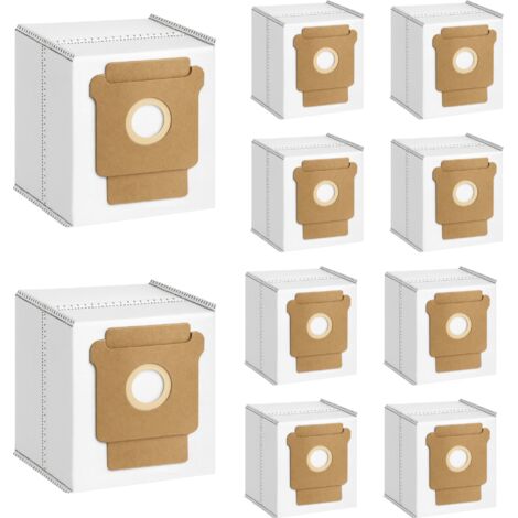 Sac aspirateur pour iRobot Roomba Plus 505 Combo/Plus 405 Combo/Max 705 Combo/Max 705 Vac/105 Combo [Lot 10] sacs poussière Phonillico®