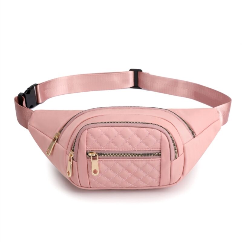 Sac banane femme pour sport, randonnée, vélo et voyage avec poche téléphone.
