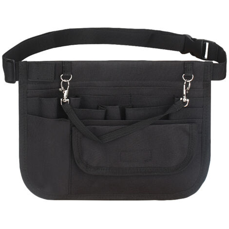 Sac banane noir pour infirmières (sans outils), organisateur pour matériel médical