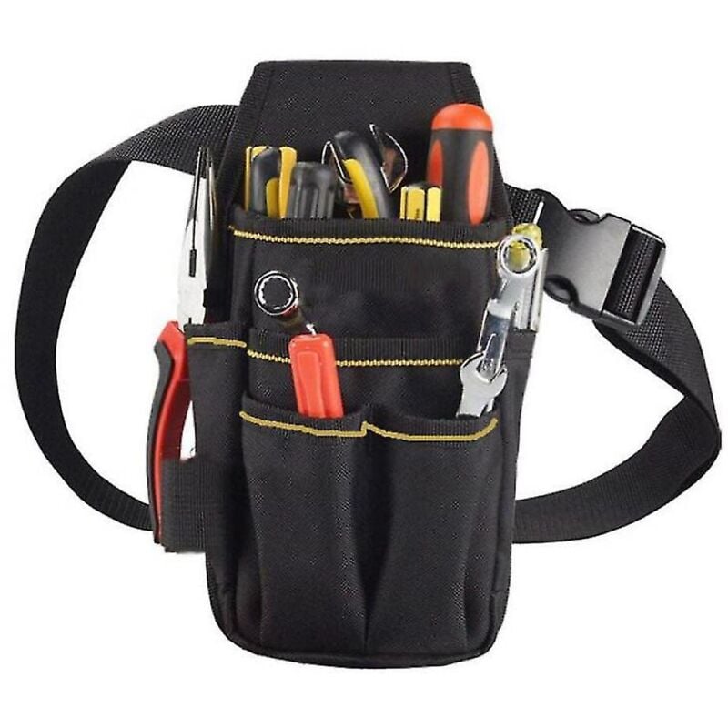 Sac banane pour outils de jardinage, ceinture, tablier, organisateur, robuste, Oxford avec poches réglables