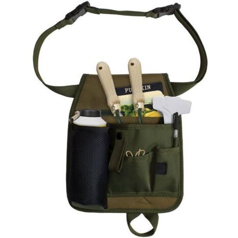 Sac banane unisexe pratique pour le jardinage, les compositions florales, les outils, le rangement, multi-poches