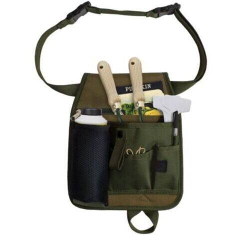 Sac banane unisexe pratique pour le jardinage, les compositions florales, les outils, le rangement, multi-poches