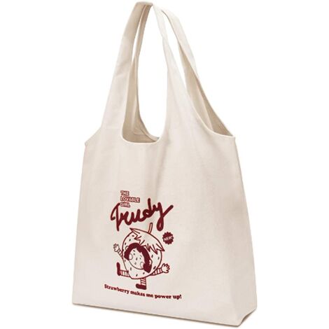 Sac cabas en toile avec poche intérieure, réutilisable, lavable en machine, blanc cassé