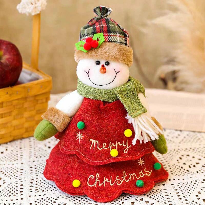 Sac Cadeau De Noël De Noël Decoration De La Décoration De La Decoration Santa Santa Dessin Animé Candy Pochet - bonhomme de neige