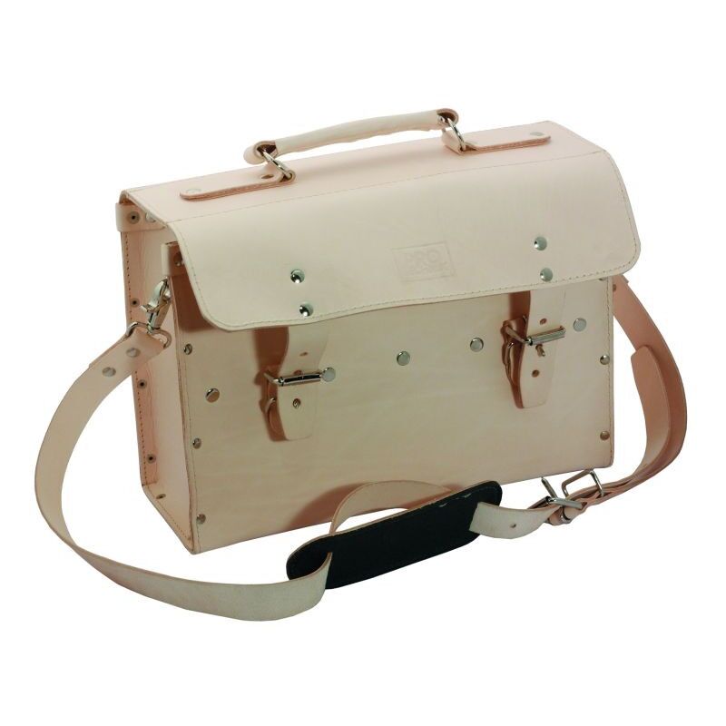 Jardibricodeco - Sac Caisse à Outils Pro-technik En Cuir 36x16x26cm Ue