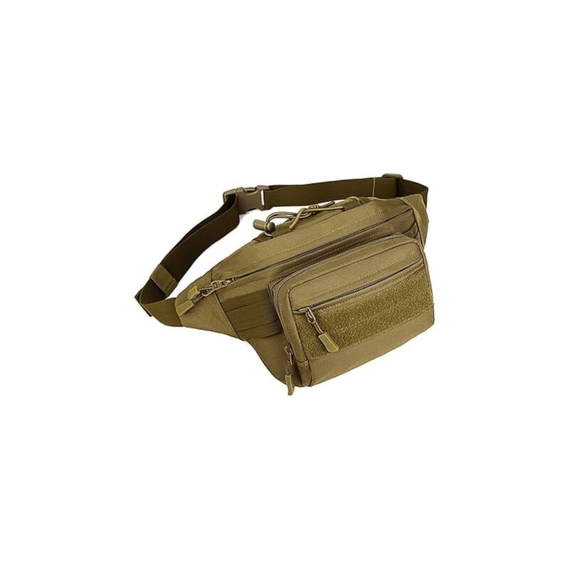 Lntyq - Sac ceinture militaire tactique en nylon pour homme et femme, sac multifonction pour escalade, course à pied, randonnée, chasse, cyclisme,