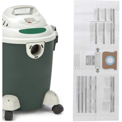 Sac collecteur de poussière pour aspirateur Accessoire de Remplacement pour Sac collecteur de poussière d'aspirateur pour Shop-Vac 90661 906-61, Paquet de 3