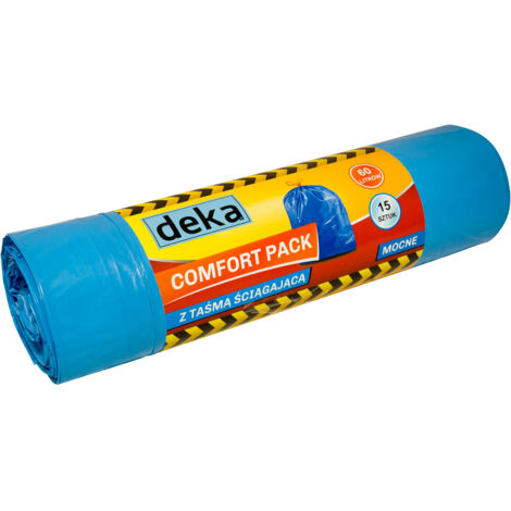 SAC CONFORT PACK STRONG BLEU AVEC SANGLES 60L A15 - D-300-0105
