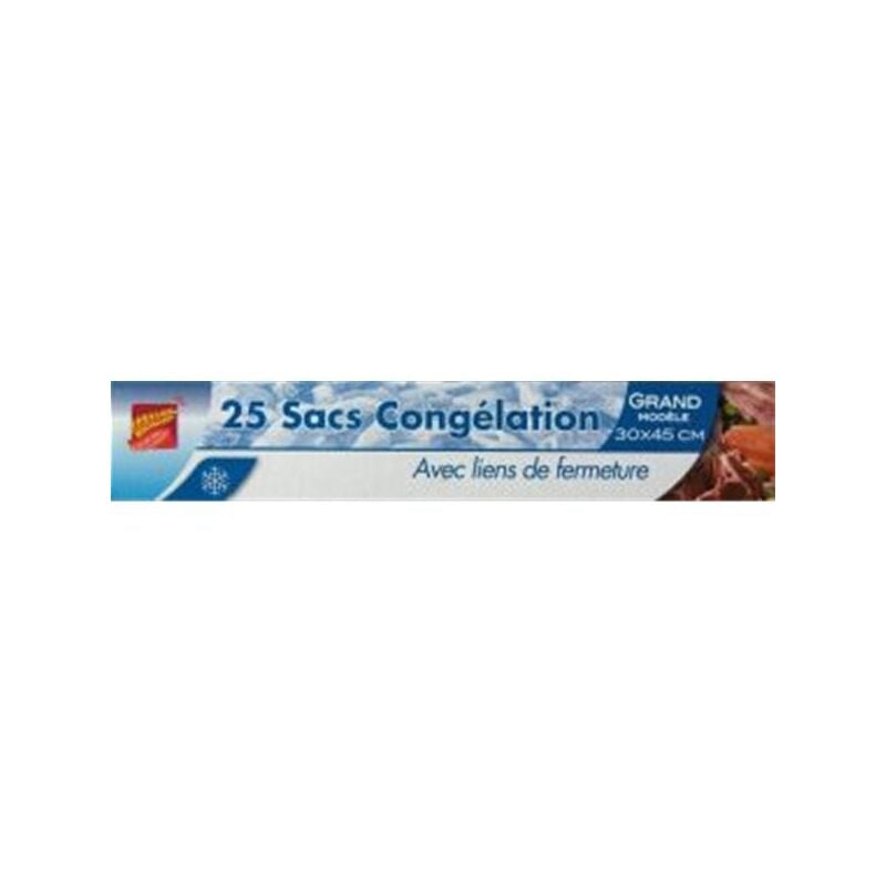 Publi Embal - sac congelation 30X45 gm X25 elbe 391154