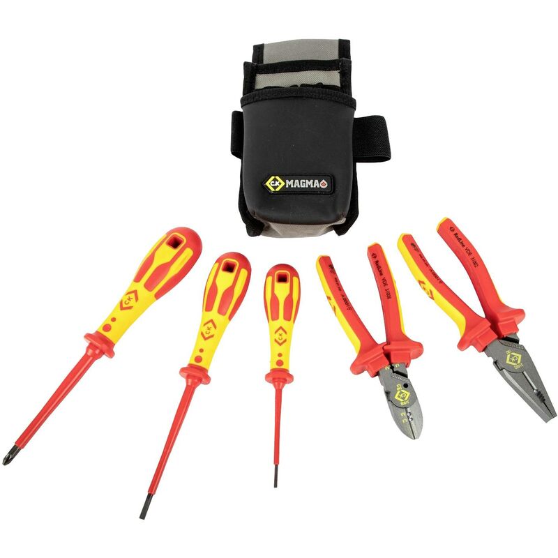 C.k Magma - c.k T5980 T5980 Jeu d'outils pour électricien, pour les techniciens, vde 6 pièces D066612